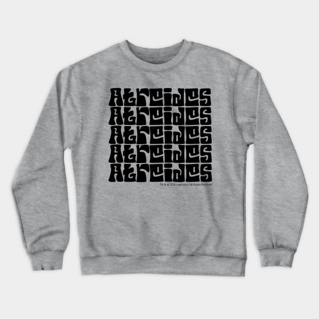 Atreides Typography - Dune Crewneck Sweatshirt by Slightly Unhinged